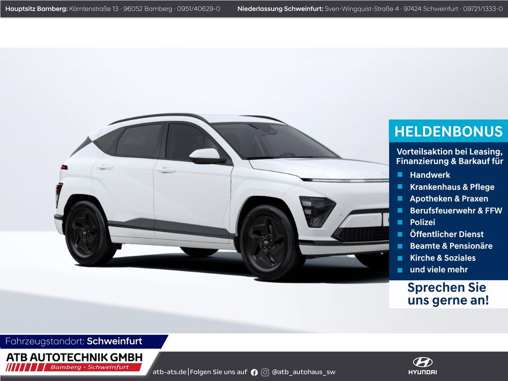 Hyundai KONA Elektro MY27 Select 65kWh 204PS Navi LED AC