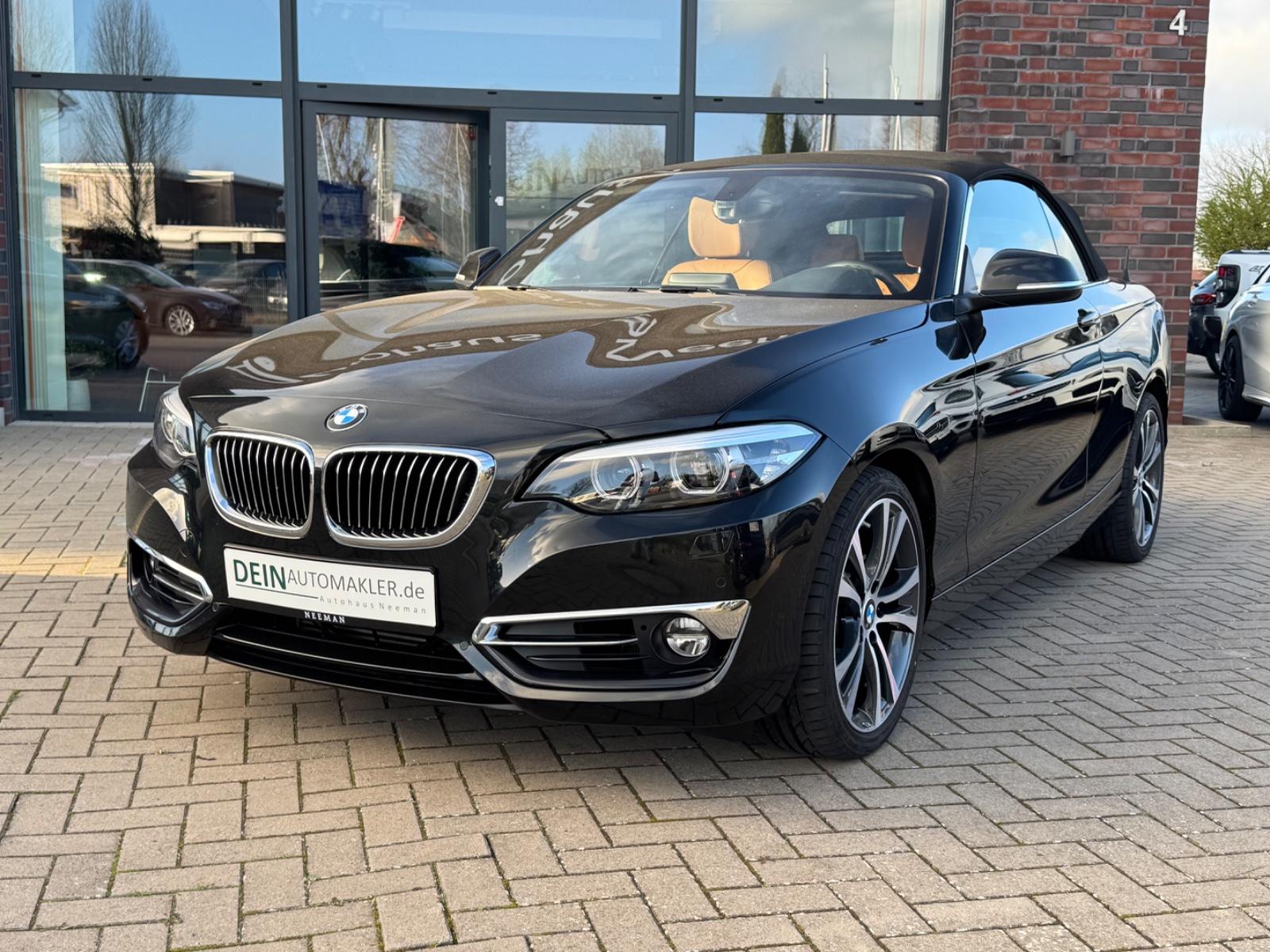 BMW 218 Cabrio Luxury Line *Leder*LED*