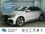 Audi Q8 55TFSI qu. S line/AHK/Panorama/MatrixLED/B+O - silberne Audi Q8