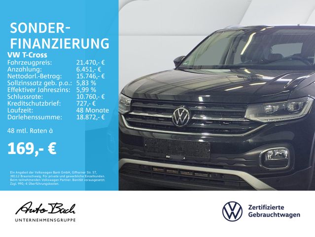 Volkswagen T-Cross 1.0 TSI DSG Style, Navi, LED, Digital Co