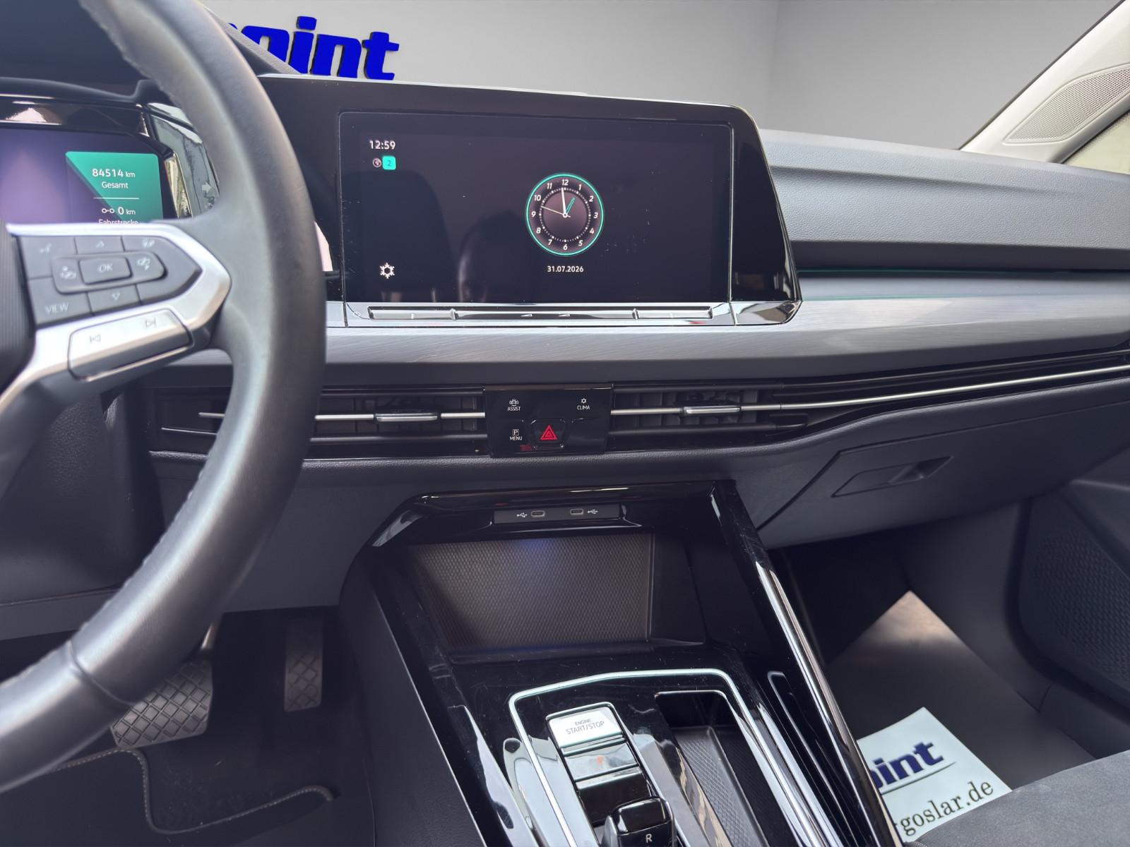 Volkswagen Golf VIII Lim. Style 1.5 eTSI NAVI APP AMBIENTE, миниатюра 16