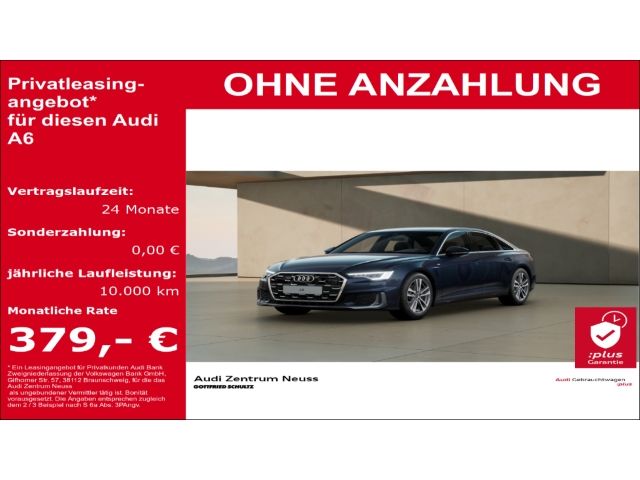 Audi A6 Lim. 45 TFSI quattro S line Anschlussgarantie