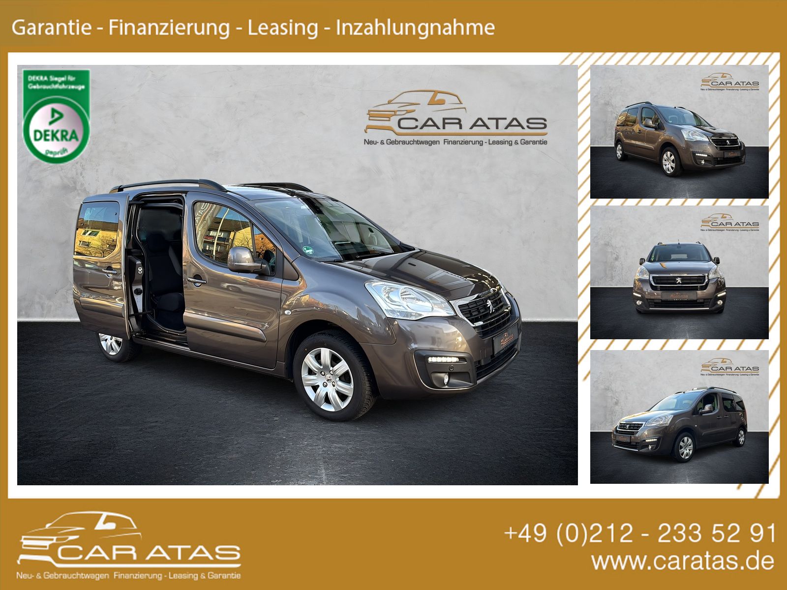 Fahrzeugabbildung Peugeot Partner Tepee Allure 1.2 Pure Tech Klimaaut.Temp