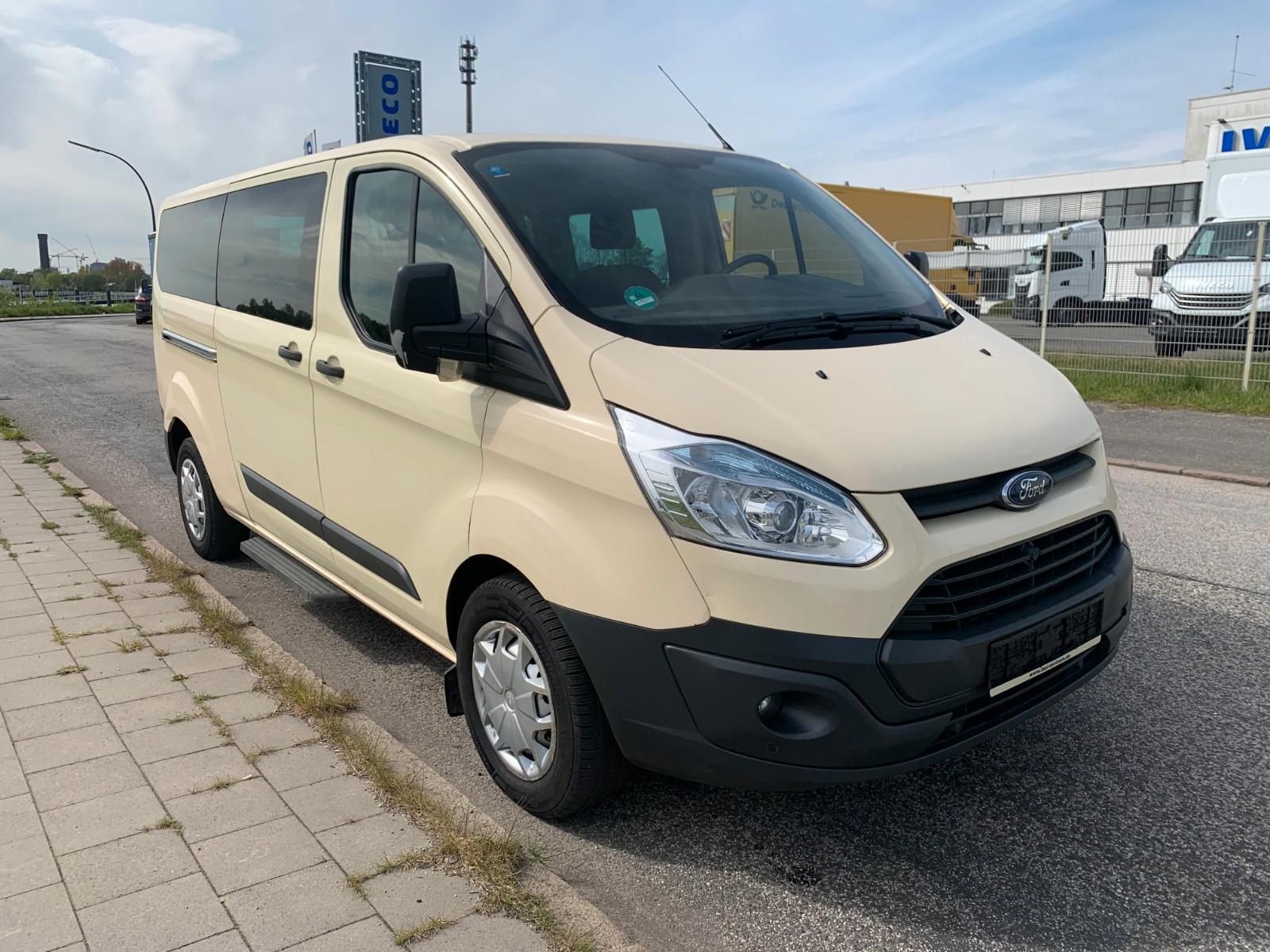 Ford Tourneo Custom-9 Sitze-Temp-Lang-2xKlima-PDC-TÜV