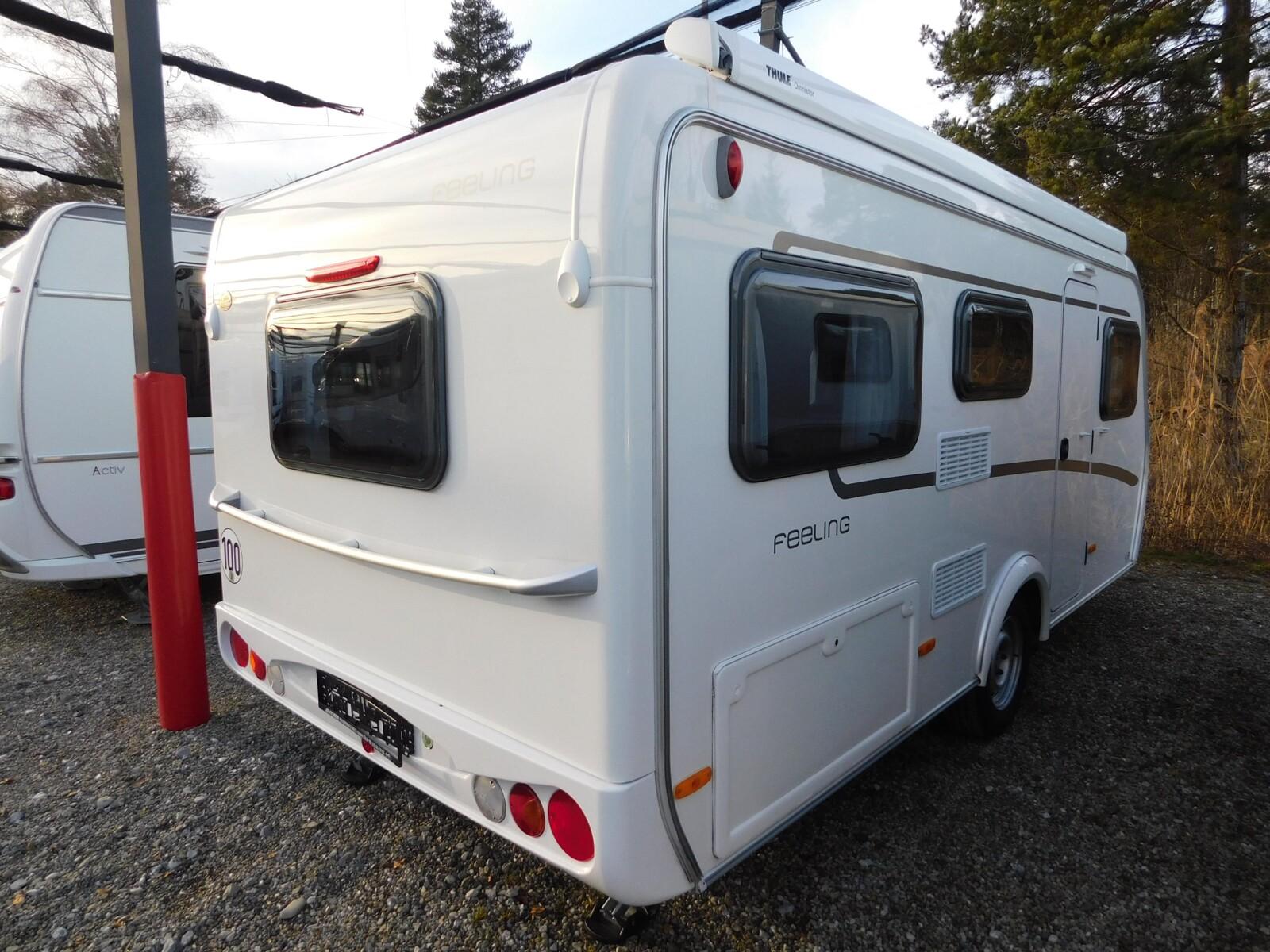 HYMER / ERIBA / HYMERCAR Eriba Feeling 425 Markise + Fahrradträger 