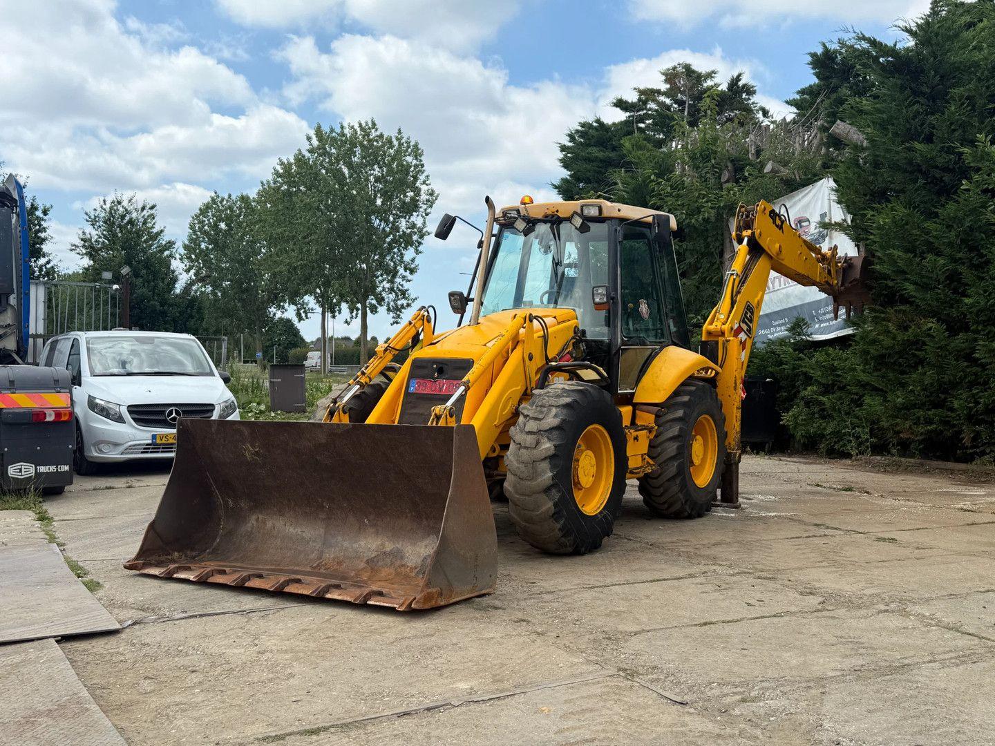 JCB 4CX 4X4X4 Backhoe Loader Telescopic arm