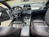 BMW 220d Cabrio Sport Line,  AHK - silberne BMW 220
