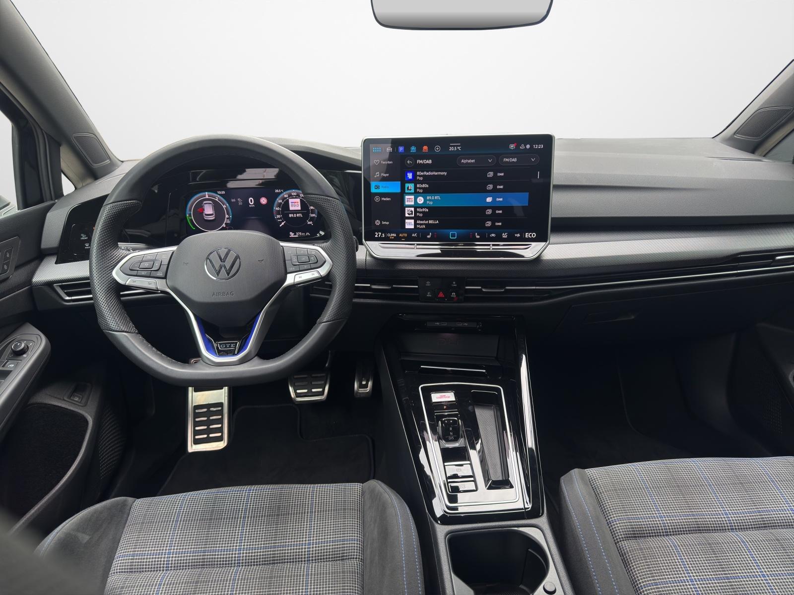 Volkswagen Golf GTE 1.5 TSI eHybrid DSG HeadUp AHK Navi LE, миниатюра 9