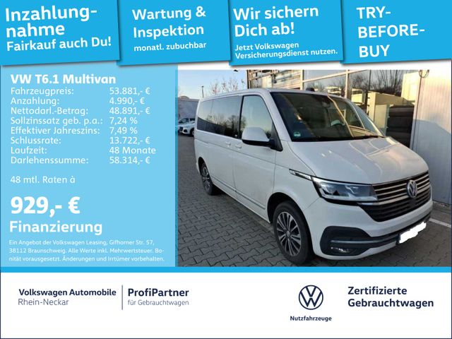 Volkswagen T6.1 Multivan Generation Six 2.0 TDI DSG 7-Sitze