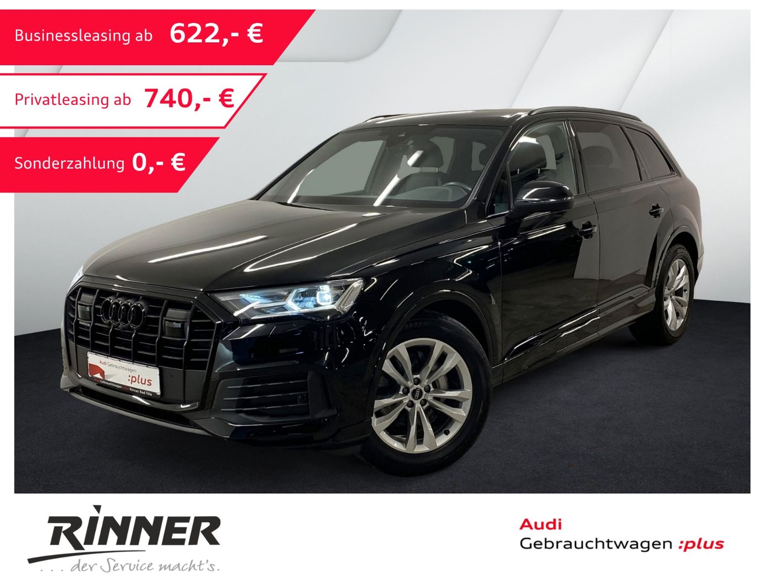 Audi Q7 50 TDI quattro LED+Standhz+Opt.schwarz+Luftfe