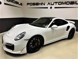 Porsche 991 911 Turbo S Keramik ACC LED Burmester Sporta - Porsche 991: Weiß