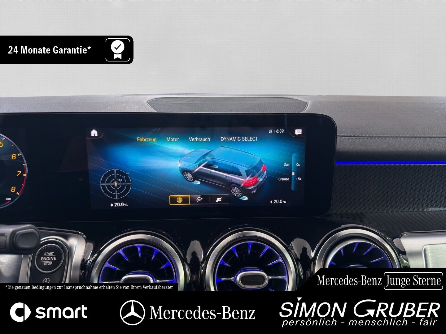 Fahrzeugabbildung Mercedes-Benz GLB 35 4Matic AMG Night Leder Distronic 21 Zoll