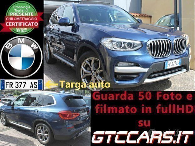 BMW Bmw X3 20d xLine Aut F1 Tetto Nav UNIPRO TAGLIAN