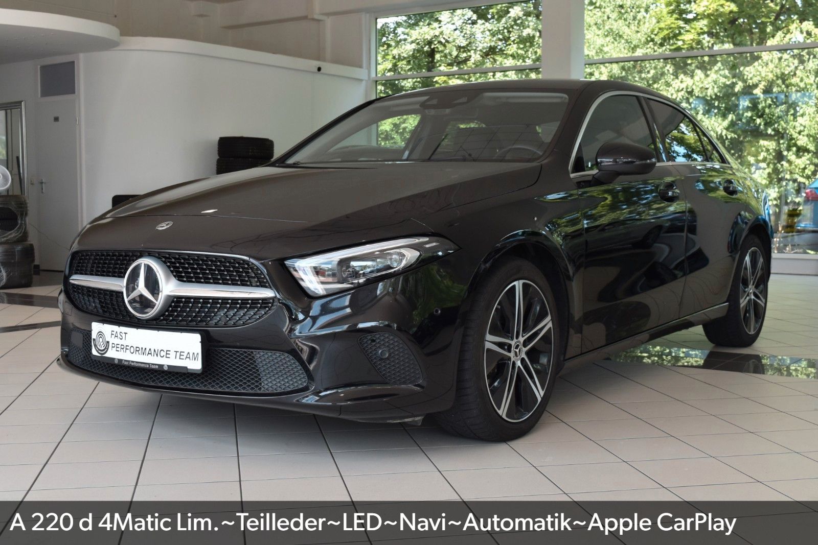 MERCEDES-BENZ A 220 d 4Matic Lim.~Teilleder~LED~Navi~Automatik