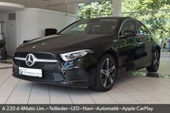 MERCEDES-BENZ A 220 d 4Matic Lim.~Teilleder~LED~Navi~Automatik