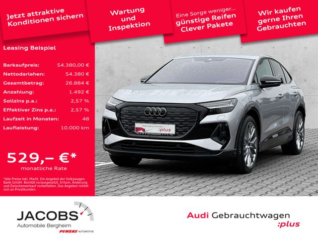 Audi Q4 e-tron Sportback 45 Matrix/Blackpaket S line