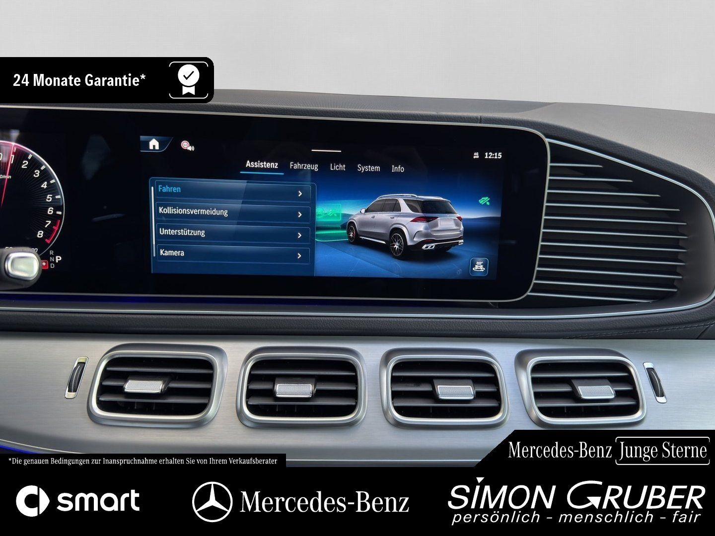 Fahrzeugabbildung Mercedes-Benz GLE 53 4M Hybrid AMG Pano Sitzklima Massage Burm