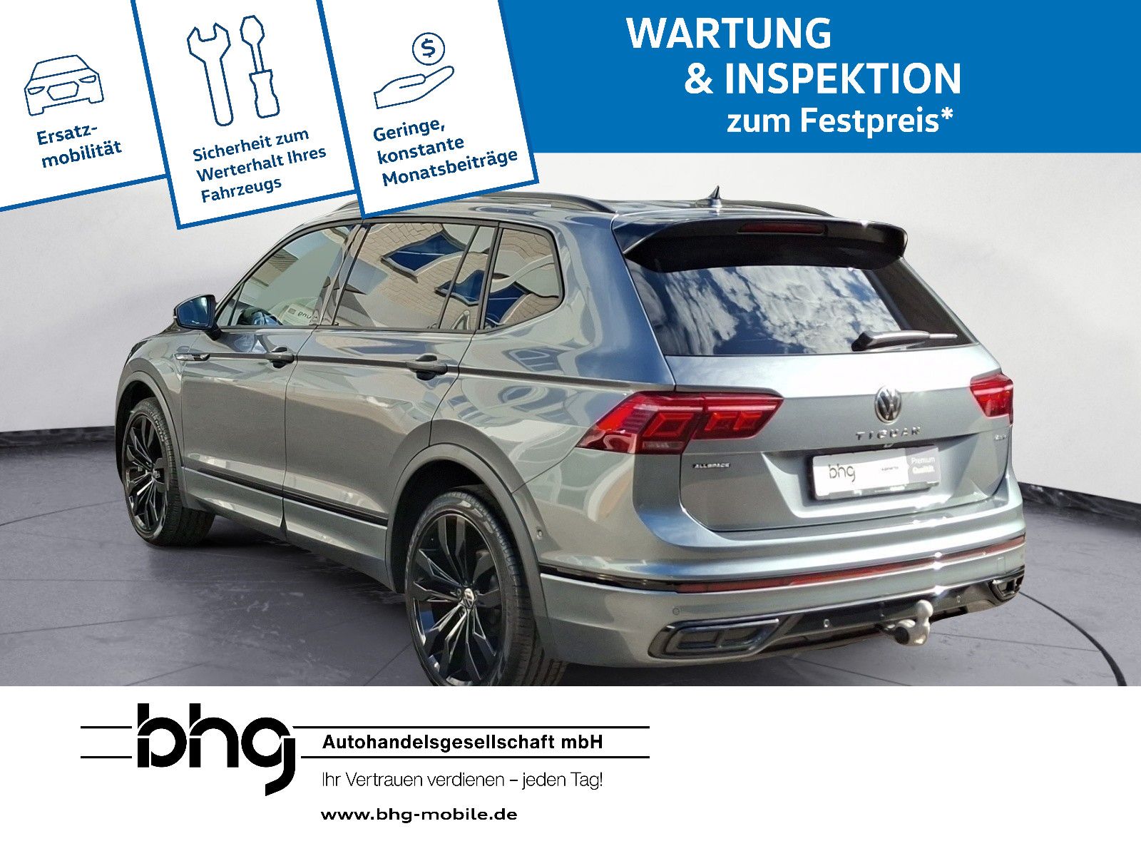 Volkswagen Tiguan Allspace R-Line 2,0 l TDI SCR 4MO TION 7 foto 4