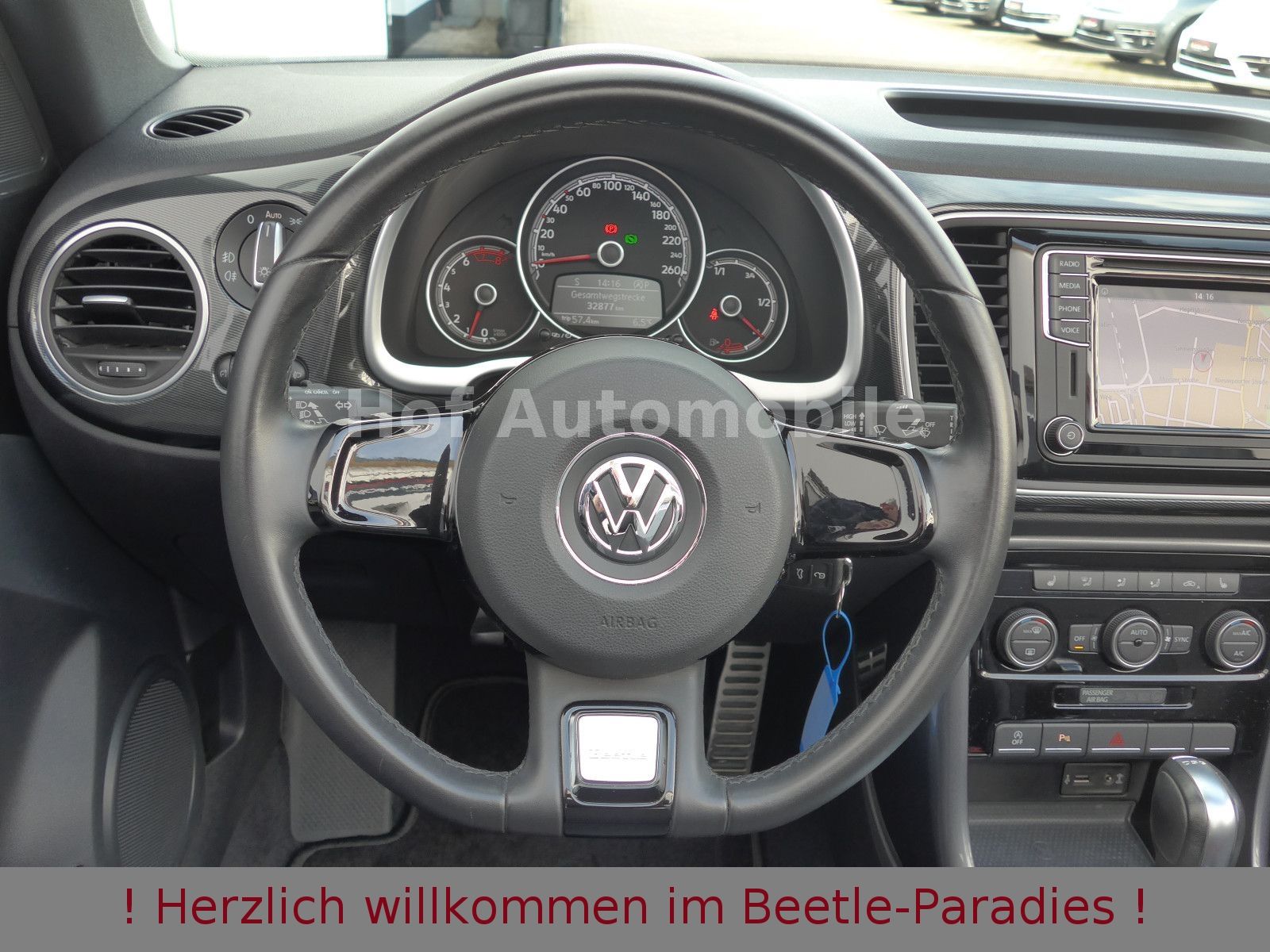Volkswagen Beetle 1.4TSI DSG R-Line Xenon Navi SHZ 1.Hand foto 16