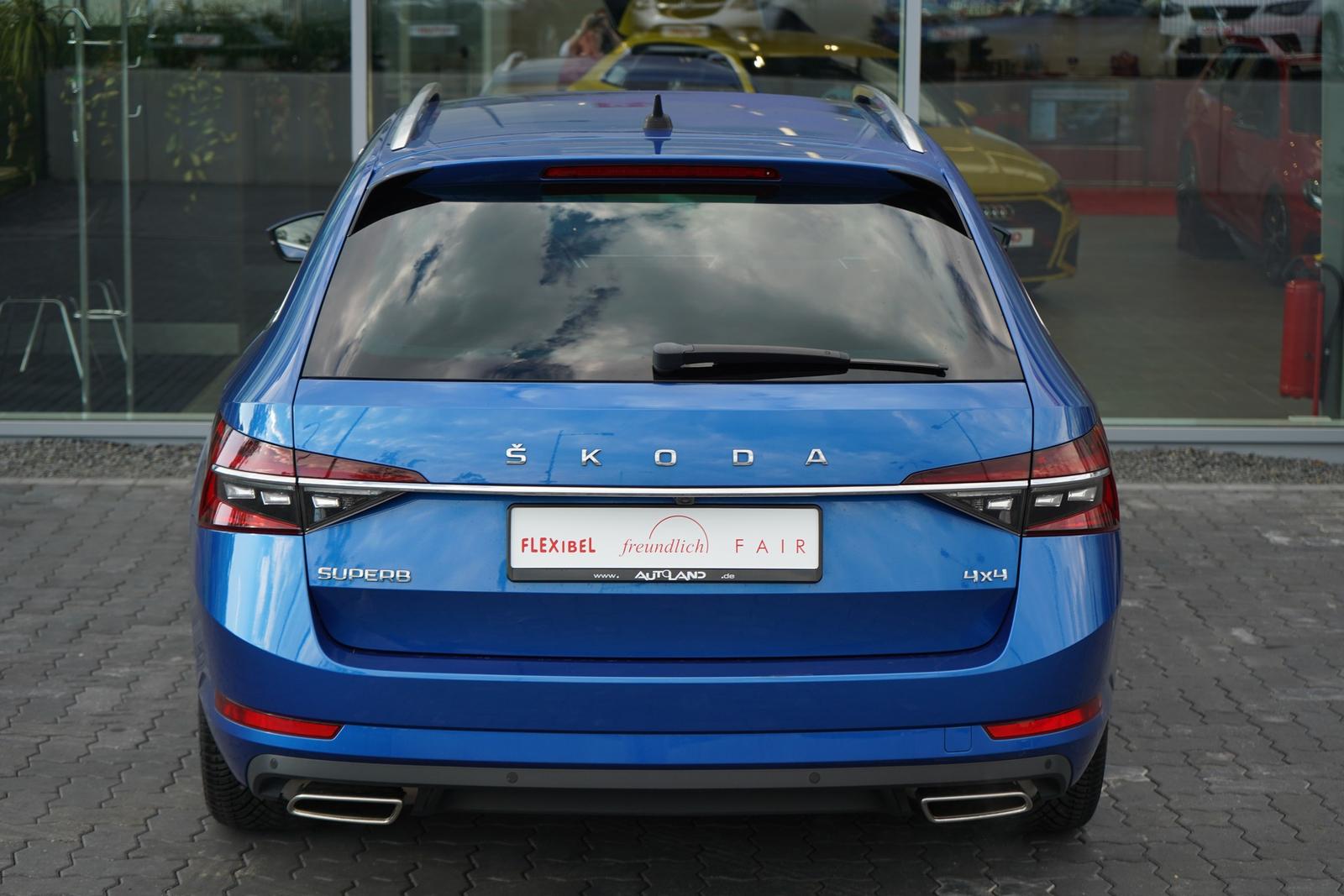 Skoda Superb Combi 2.0 TSI 4x4 DSG LED Navi AHK ACC