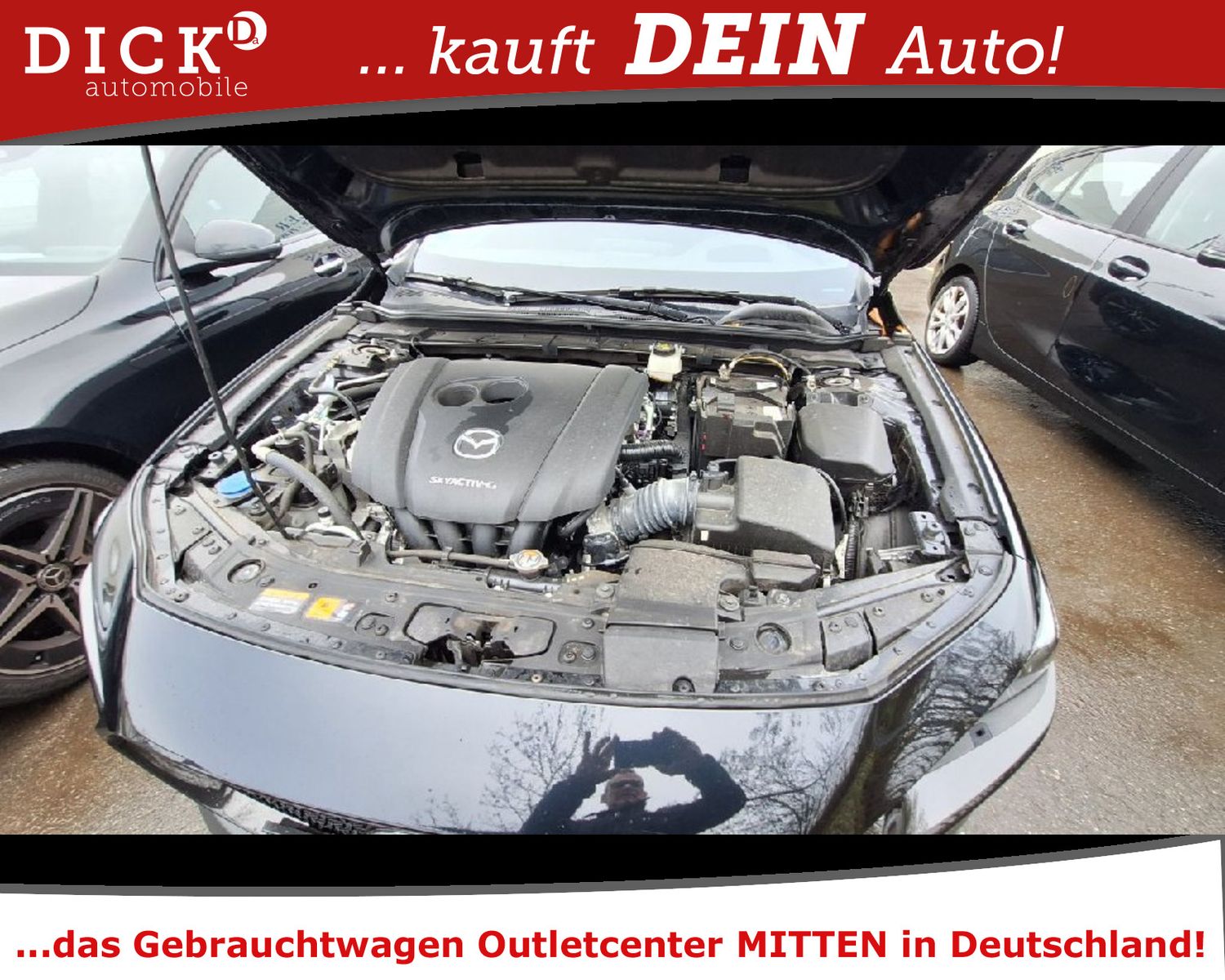 Fahrzeugabbildung Mazda 3 2.0d AT6 Homura LED/NAVI/ACC/DAB/SHZ/RFK/18"LM