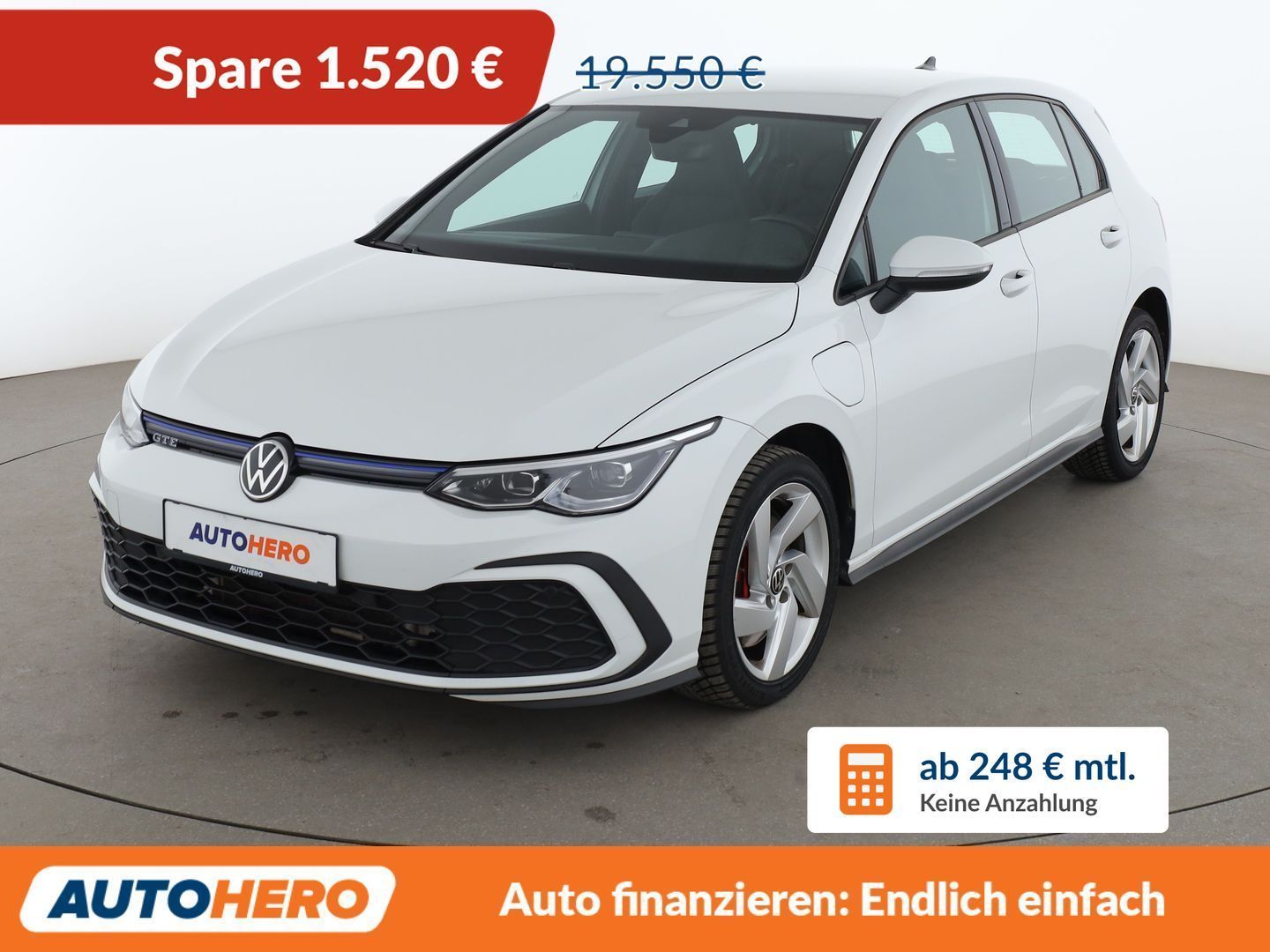 Volkswagen Golf VIII 1.4 GTE Aut. NAVI PDC LIM foto 1