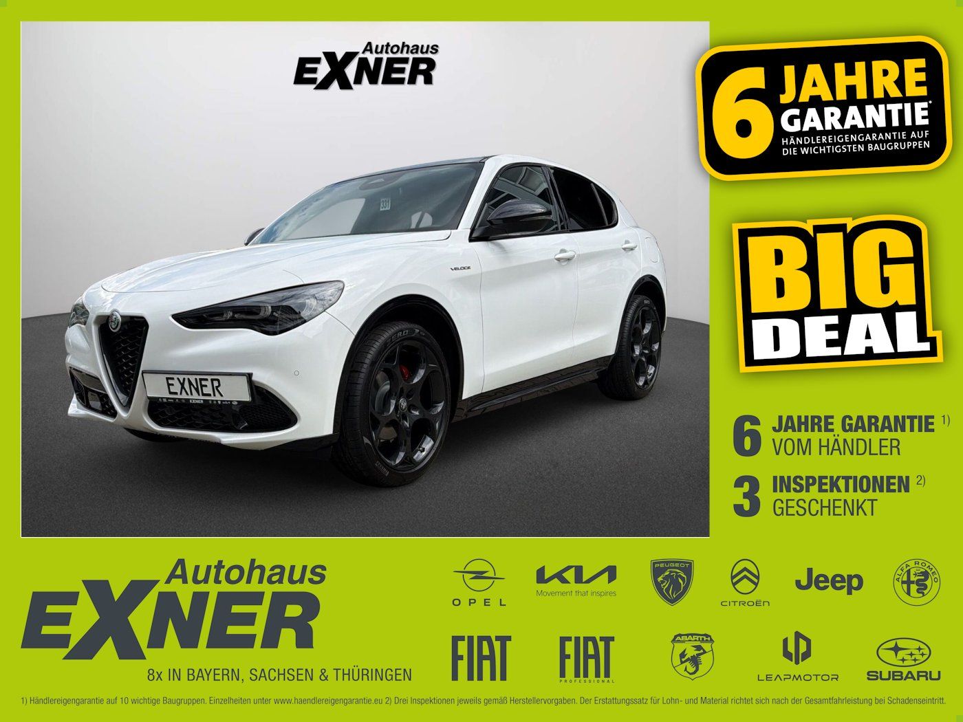 Alfa Romeo Stelvio VELOCE 2.2 Diesel 16V 154kW ACC+LED+Navi
