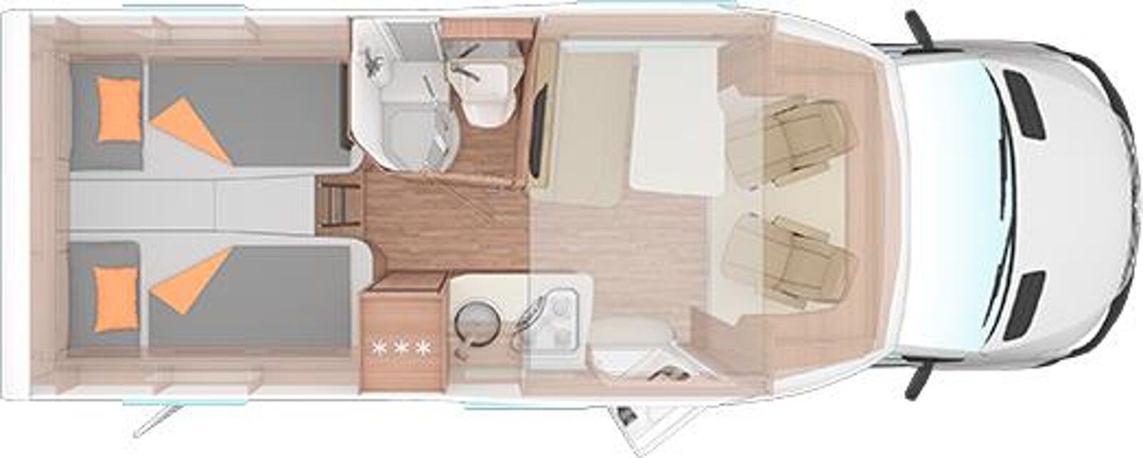 Fahrzeugabbildung Weinsberg CaraCompact Suite MB EDITION PEPPER 640 MEG AHK