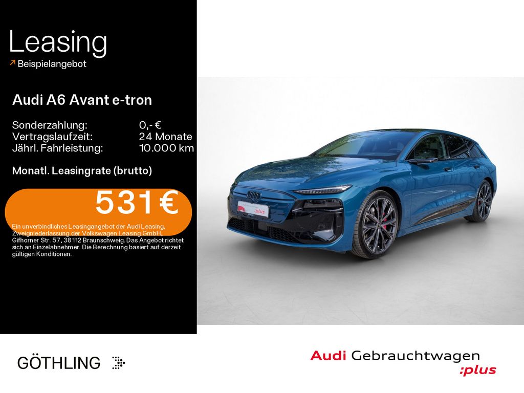 Audi A6 Avant e-tron performance B&O*Pano*HuD*Air*360
