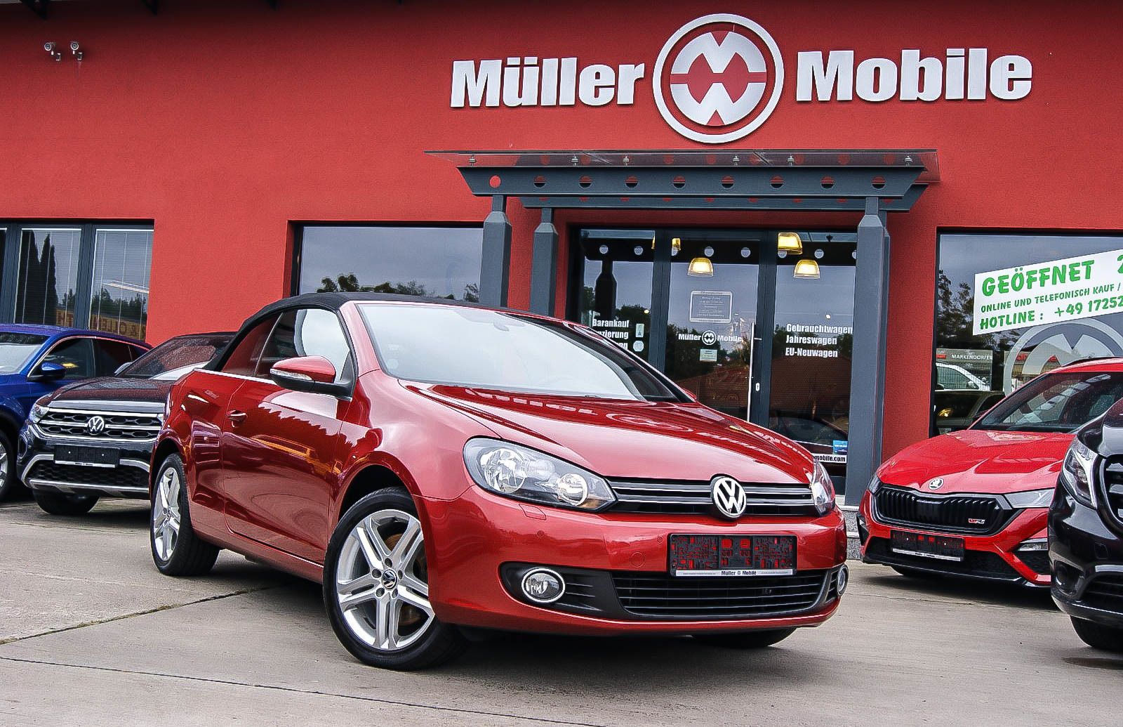Fahrzeugabbildung Volkswagen Golf VI Cabriolet 14TSI NAVI WINTER PDC GEPFLEGT
