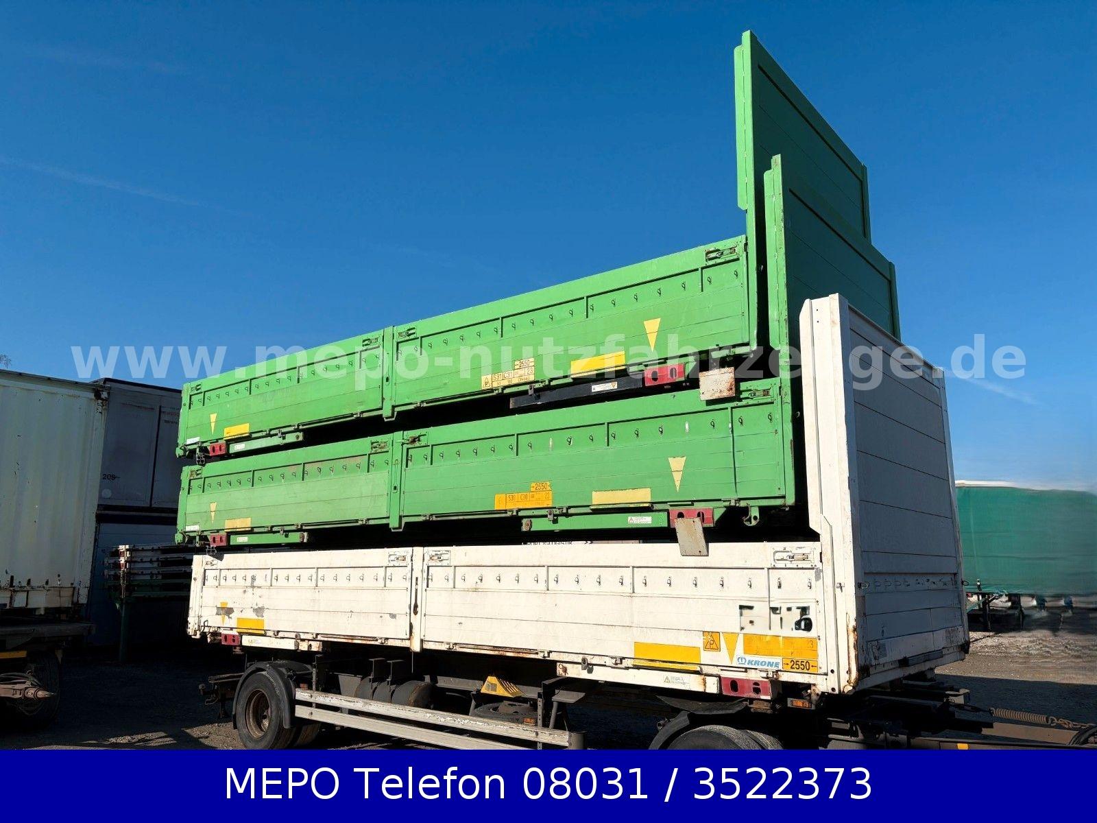 Krone BDF 7,45m Baustoff Zurringe Bordwände Türen