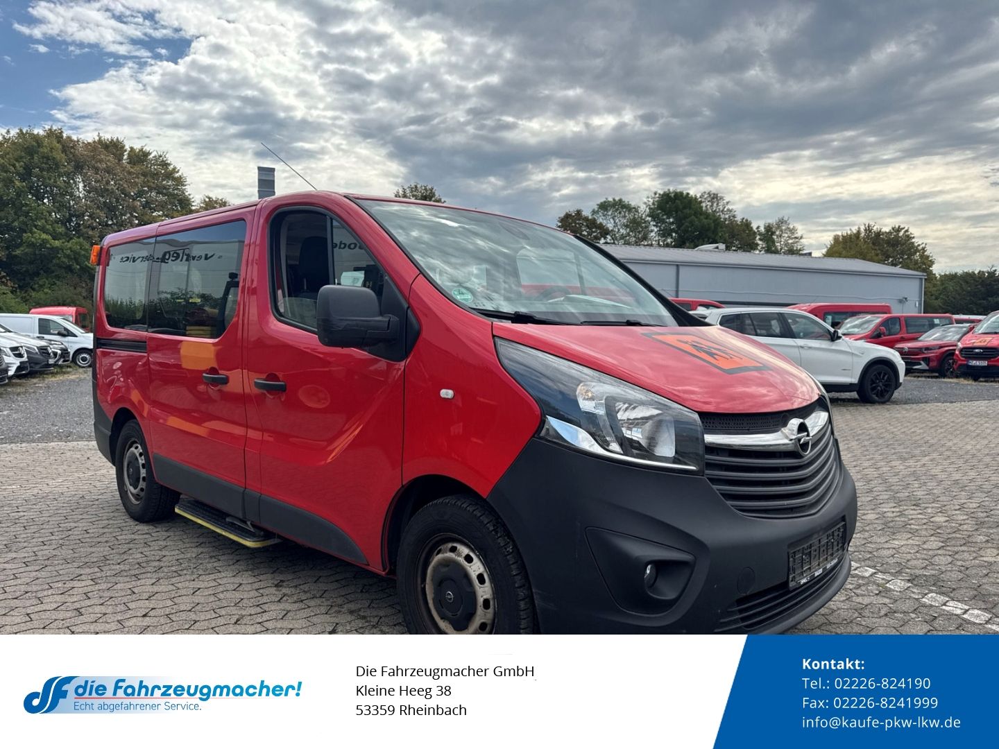 Fahrzeugabbildung Opel Vivaro B Kombi 9Si. L1H1 2,7t *8136 *EXPORT
