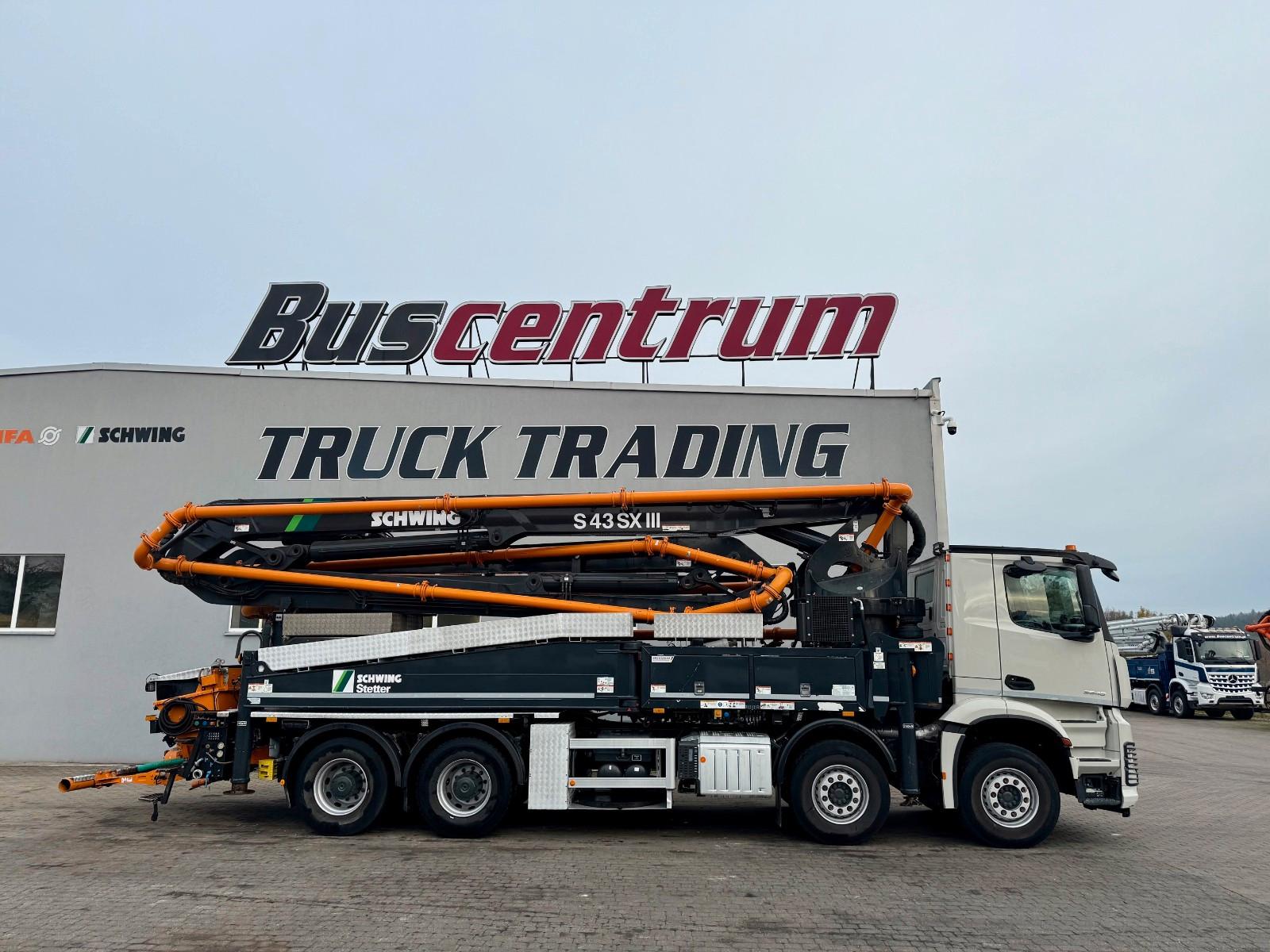 Mercedes-Benz Arocs 3548 Schwing 43-5 m / S43SX III