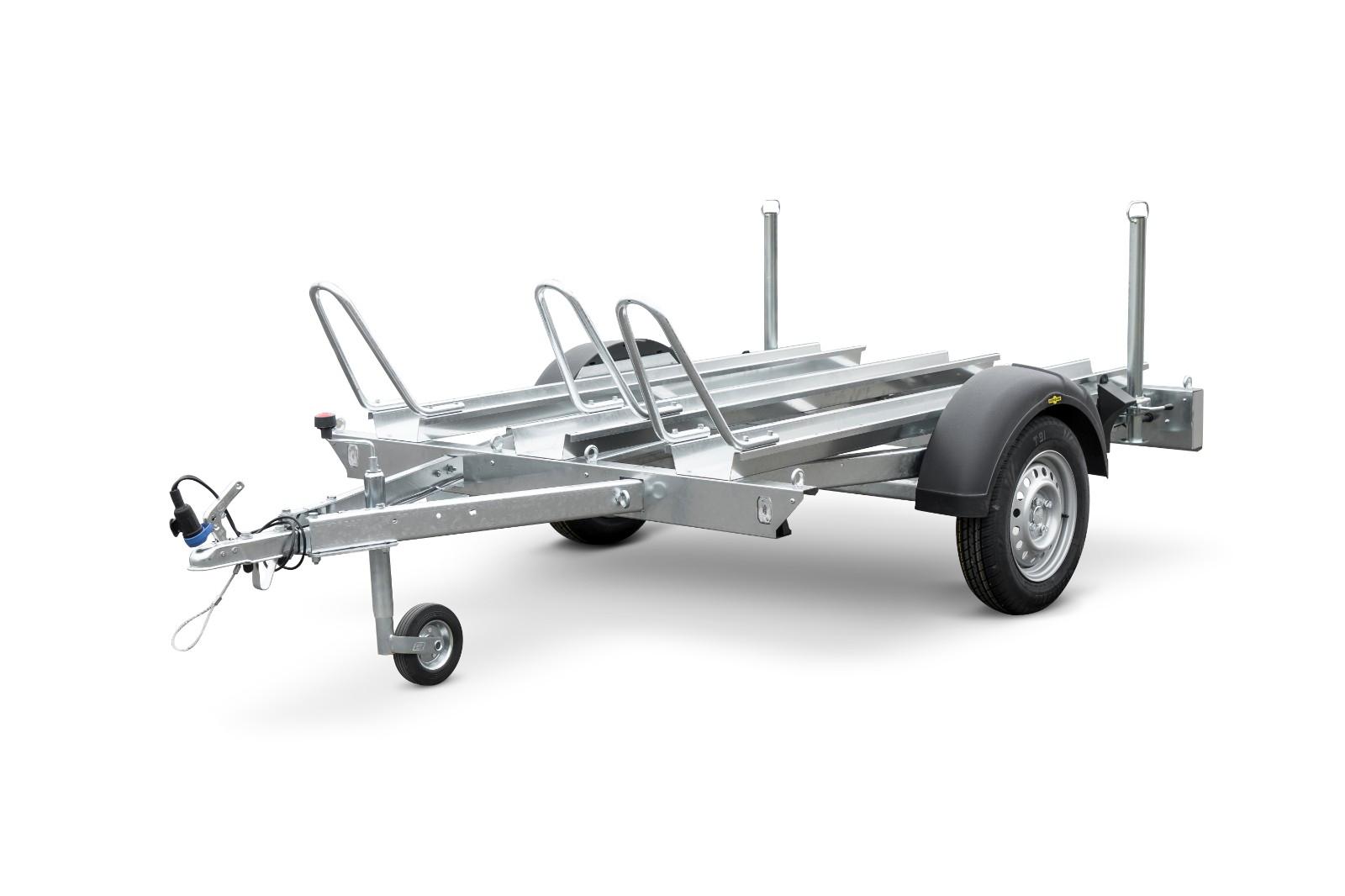 Humbaur HM 752113 Auto- und Motorradtransporter Anhänger