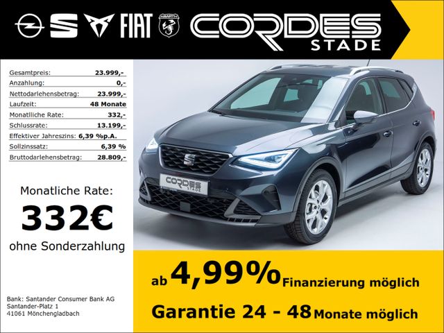 Seat Arona FR 1.0 TSI Automatik Kamera PDC Allwetter 