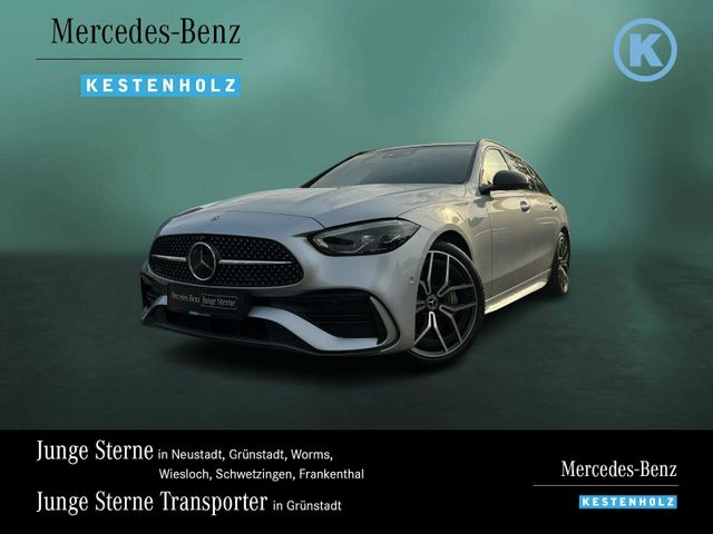 MERCEDES-BENZ C 300 d T AMG+NIGHT+AHK+DISTRONIC+PANO+360°+HUD