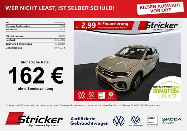 Volkswagen T-Roc R-Line 1.0TSI 162,-ohne Anzahlung Sitzh. A