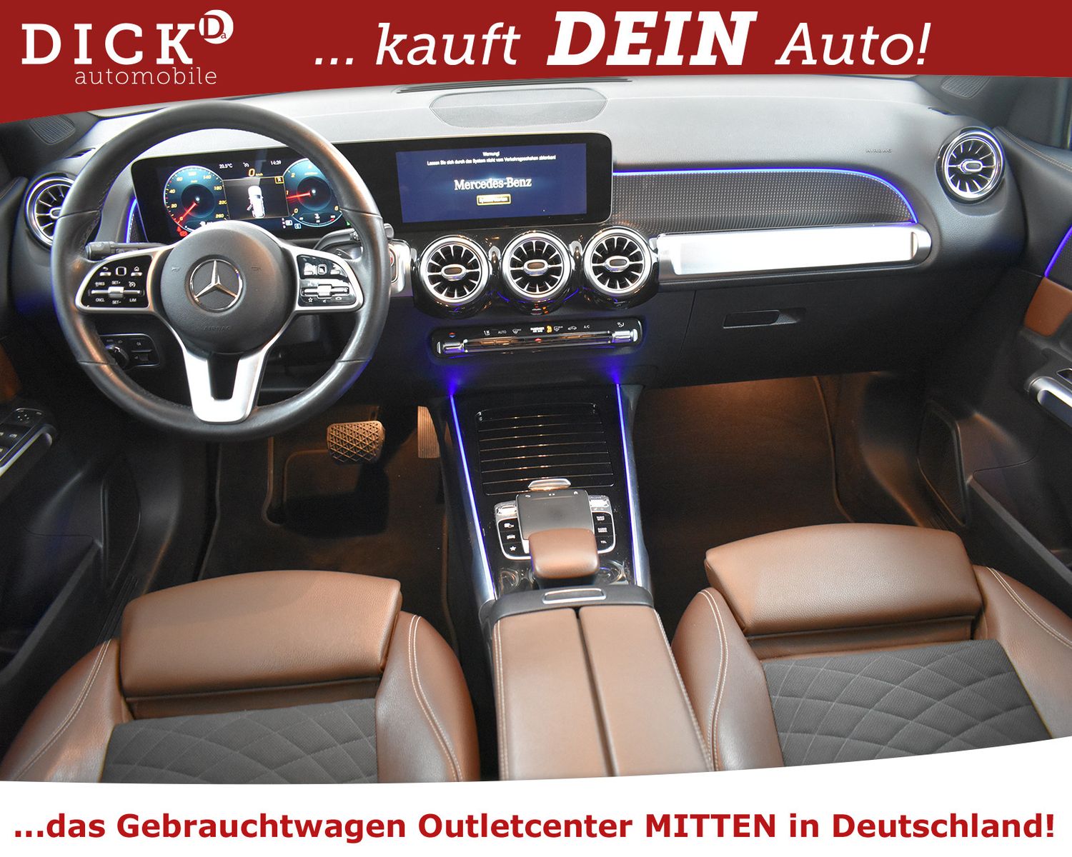 MERCEDES-BENZ GLB 200d 8G Progrsss WIDESC+NAVI+LED+SHZ+KAMERA+ - Image 10