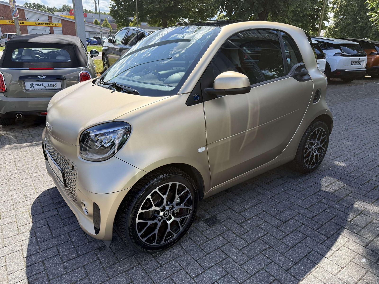 Smart forTwo edition greenflash JBL LEDER ALU MATT imagem 3