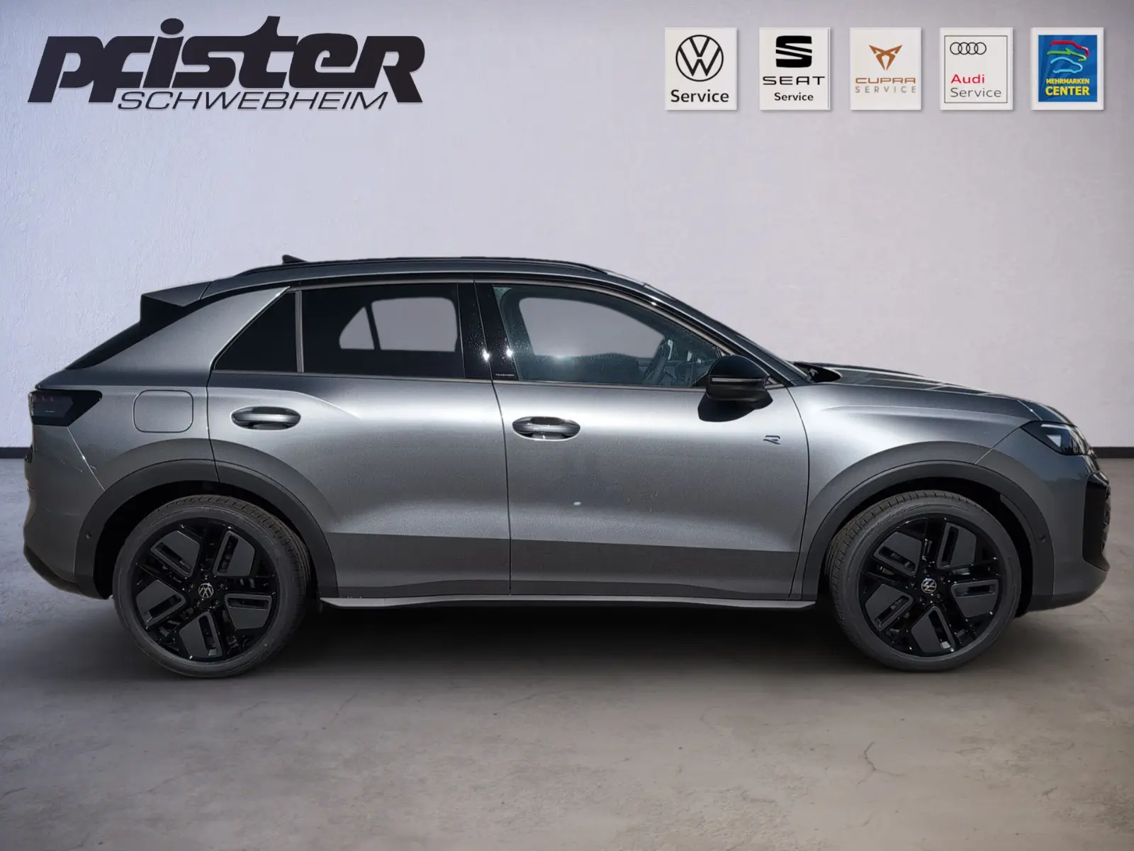 Volkswagen T-Roc 1.5 eTSI R-Line+AHK+RFK+BLACKSTYLE+EASYOPE, миниатюра 3