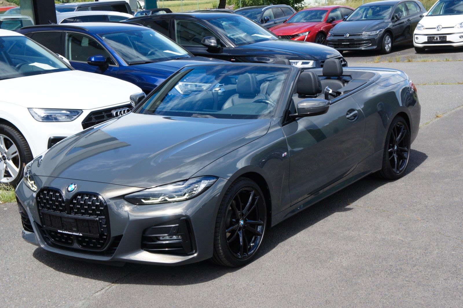 BMW 420i Cabrio M Sport LIVE LEDER SHADOW 19Z H&K foto 3
