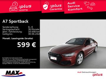 Audi Leasingangebot: Audi A7 Sportback 45 TDI QUATTRO S LINE MATRIX+PANO+K