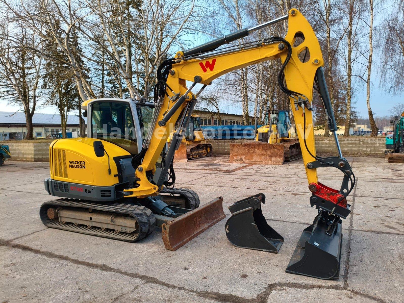 Wacker NEUSON ET65 Minibagger MS08 Verstellausleger