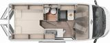 Carado Fiat Camper Van CV602 pro m. Chassis Paket - Carado Camper Van 602 PRO
