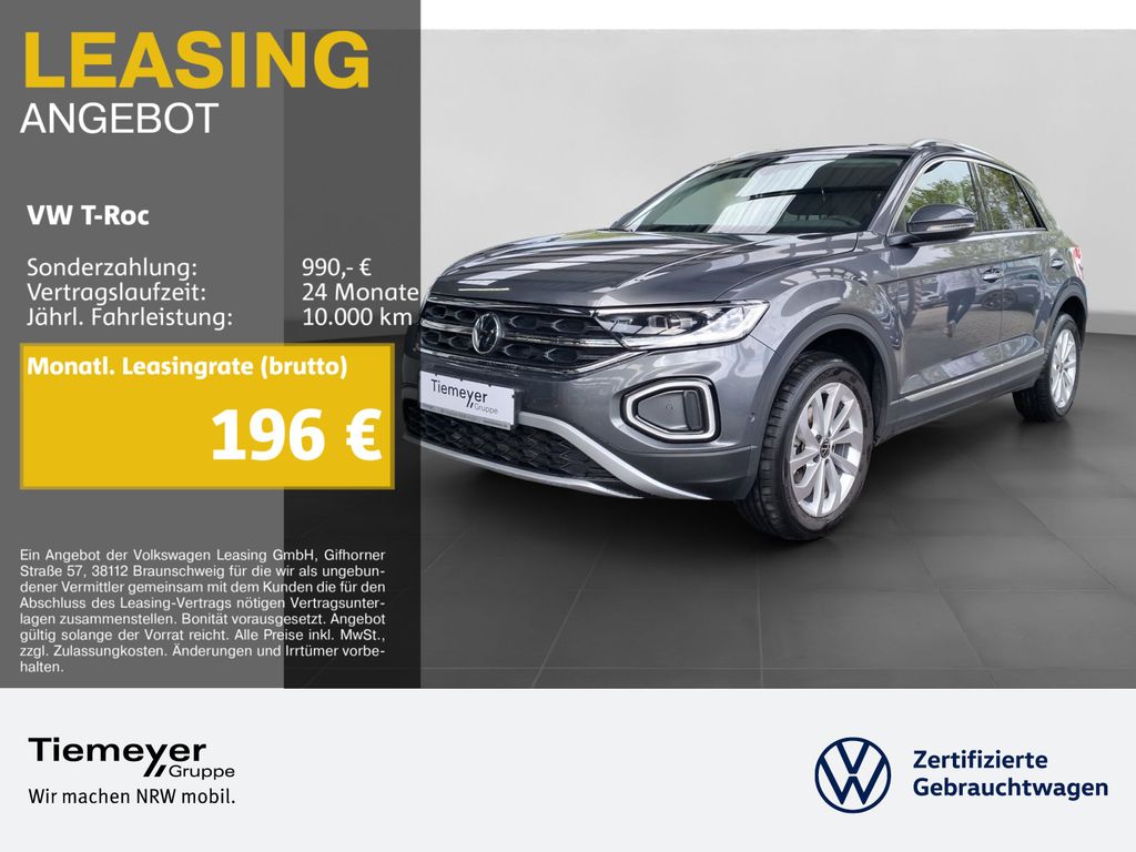 T-Roc 2.0 TDI STYLE STHZG ASSIST AHK KAMERA
