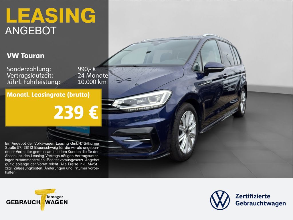 Volkswagen Touran 1.5 TSI DSG R-LINE LM17 NAVI KAMERA VIRTU