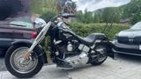 Harley-Davidson FLSTFI vivid black Fat Boy softail - HARLEY-DAVIDSON SOFTAIL FAT BOY