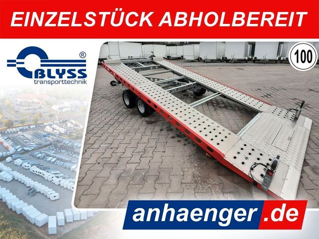 Blyss Fahrzeugtransporter kippbar 460x203x30cm 2500kg