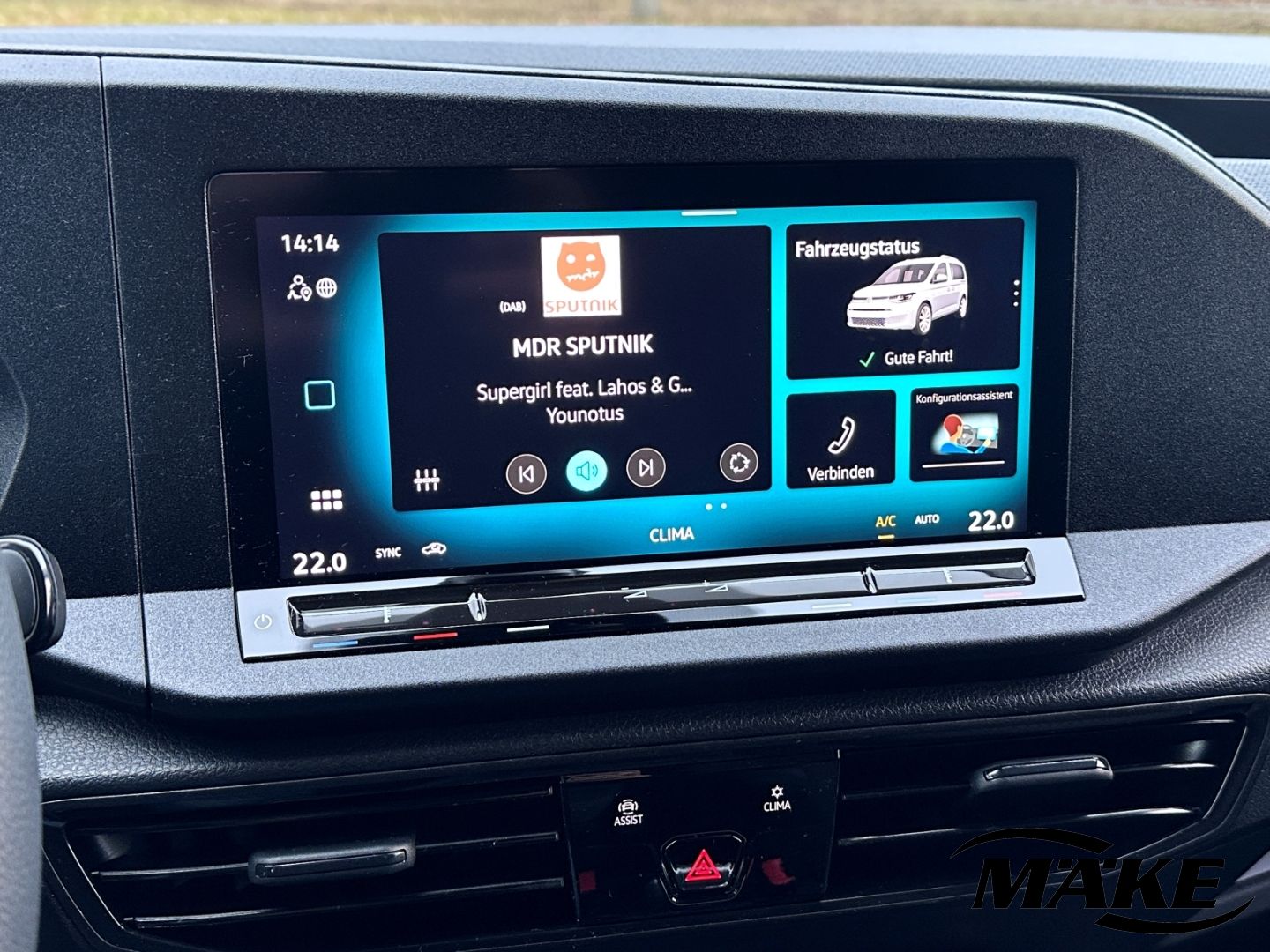 Caddy Cargo 2.0 TDI APP PDC GRA KLIMA