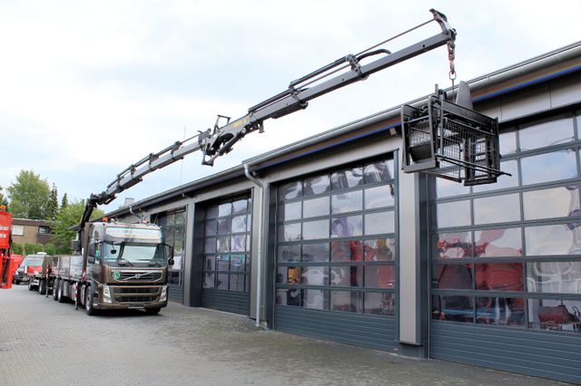 Volvo FM 420 6x2 Container-Pritsche+Kran PK 34.002+JIB